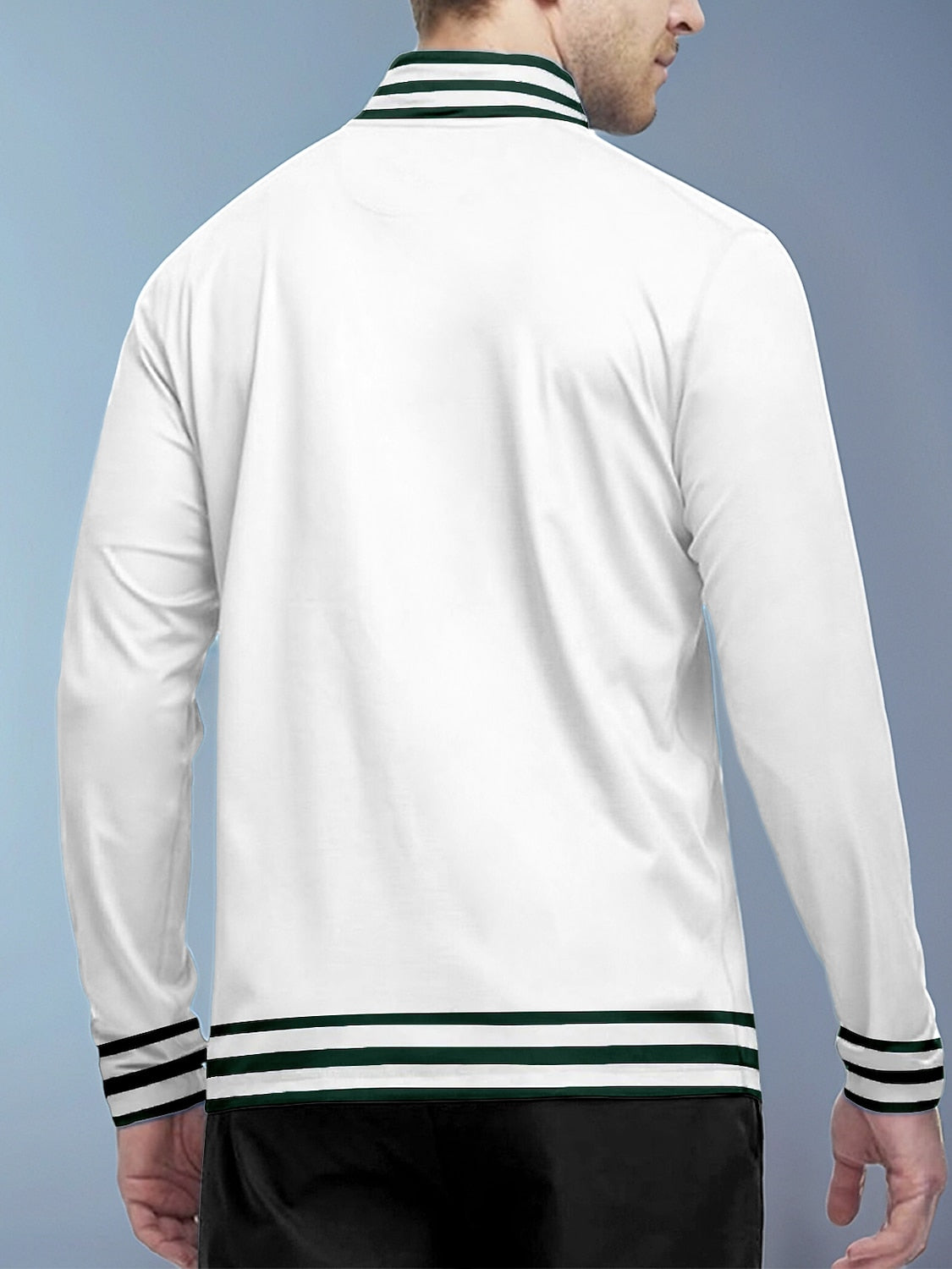 Navycore Men's Golf Shirt Quarterzip UPF50+