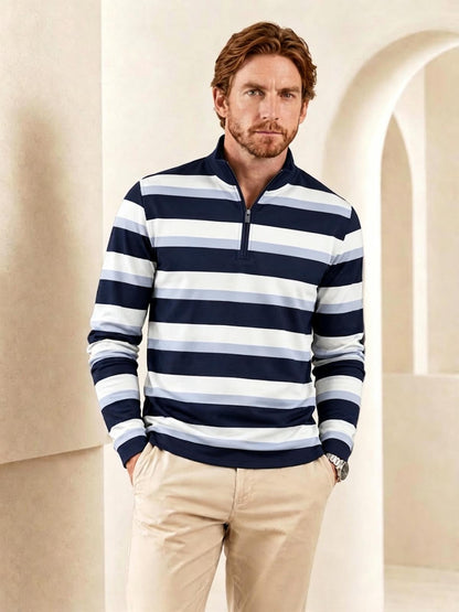 Not So Classic Men's Lightweight Golf Shirt Quarterzip UPF50+