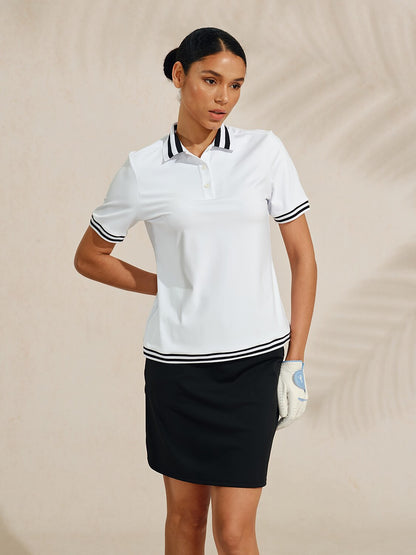 Navycore Women's Short Sleeve Polo Top UPF50+