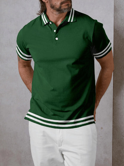 Playful Nautical Polo Top UPF50+
