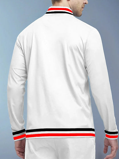 Navycore Maglia da golf da uomo con cerniera a quarto UPF50+