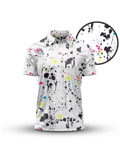 Inked Skins Men's Polo Top UPF50+