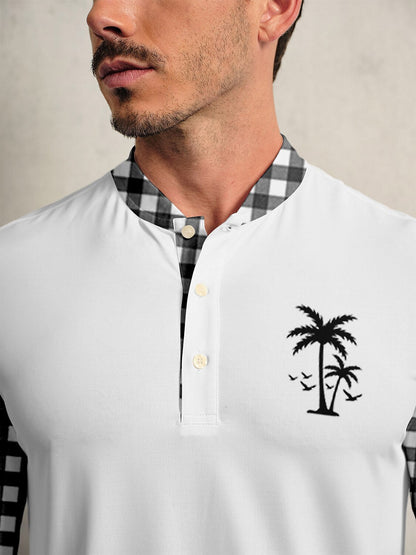 Hyper-prep Men's Golf Henley Shirt UPF50+