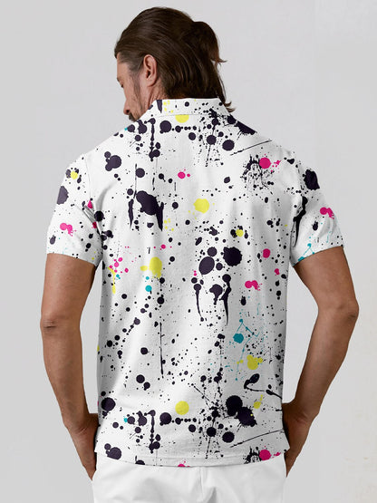 Inked Skins Men's Polo Top UPF50+