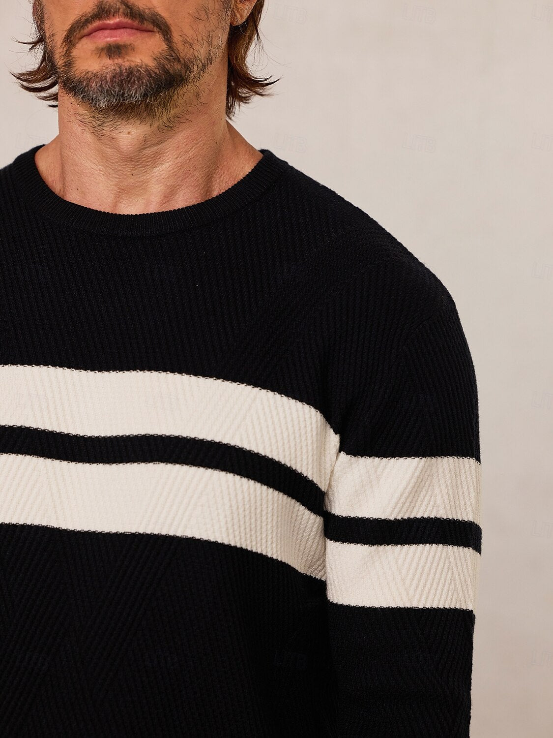 More Than Basic Golf Crewneck Sweater