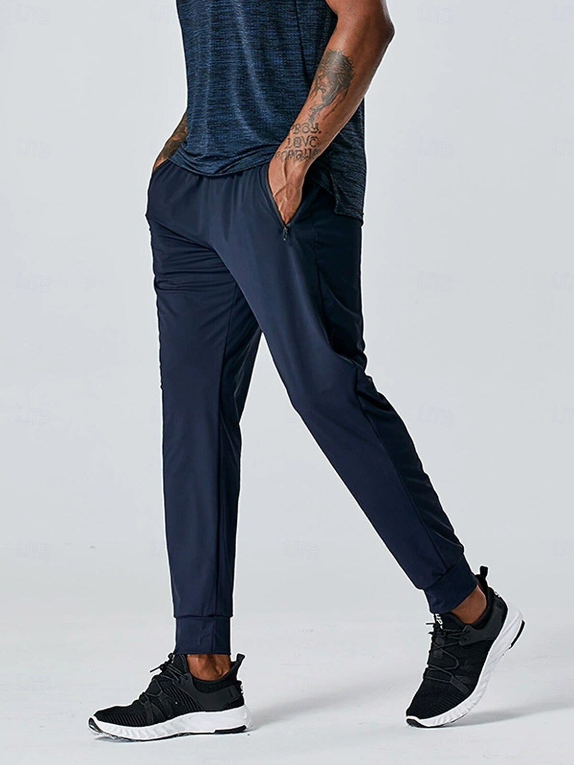 More Than Basic Men's Golf Drawstring Joggers Sweatpants