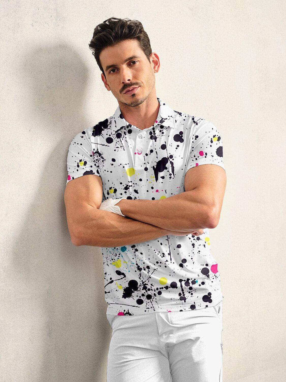 Inked Skins Men's Polo Top UPF50+