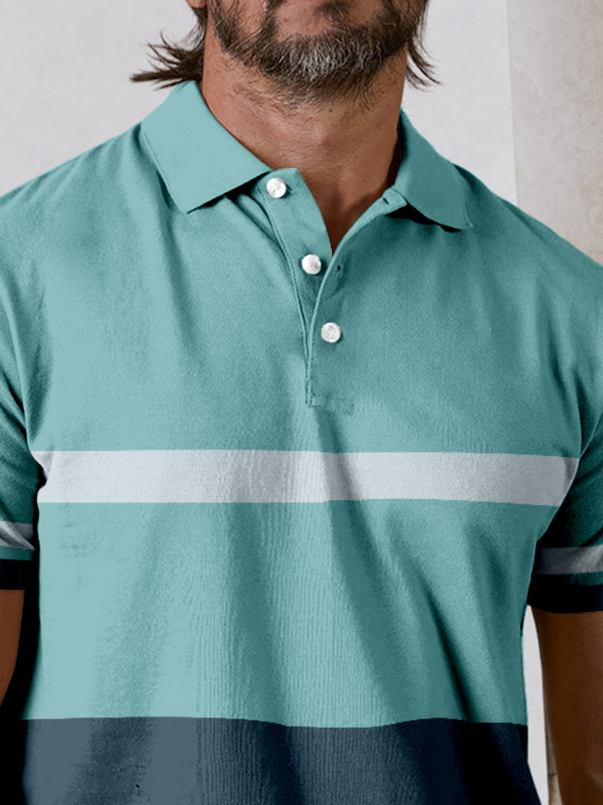 Playful Nautical Polo Top UPF50+