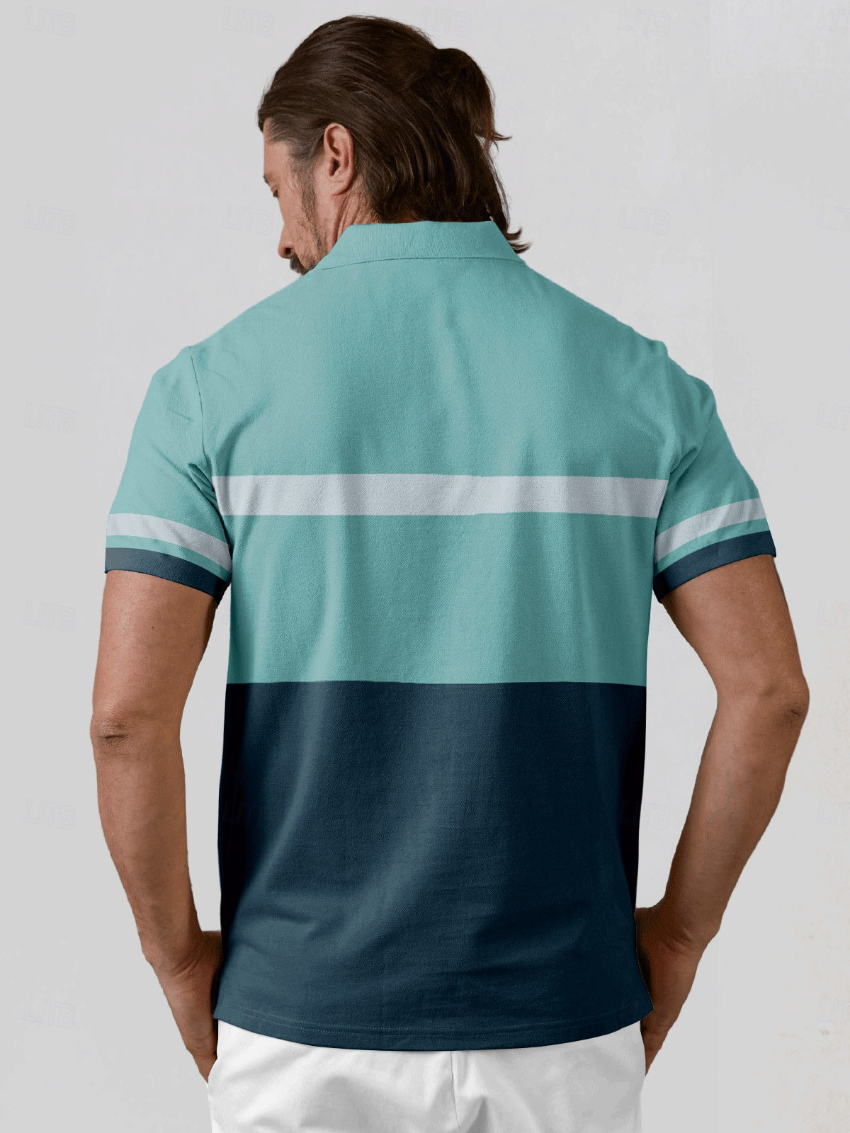Playful Nautical Polo Top UPF50+