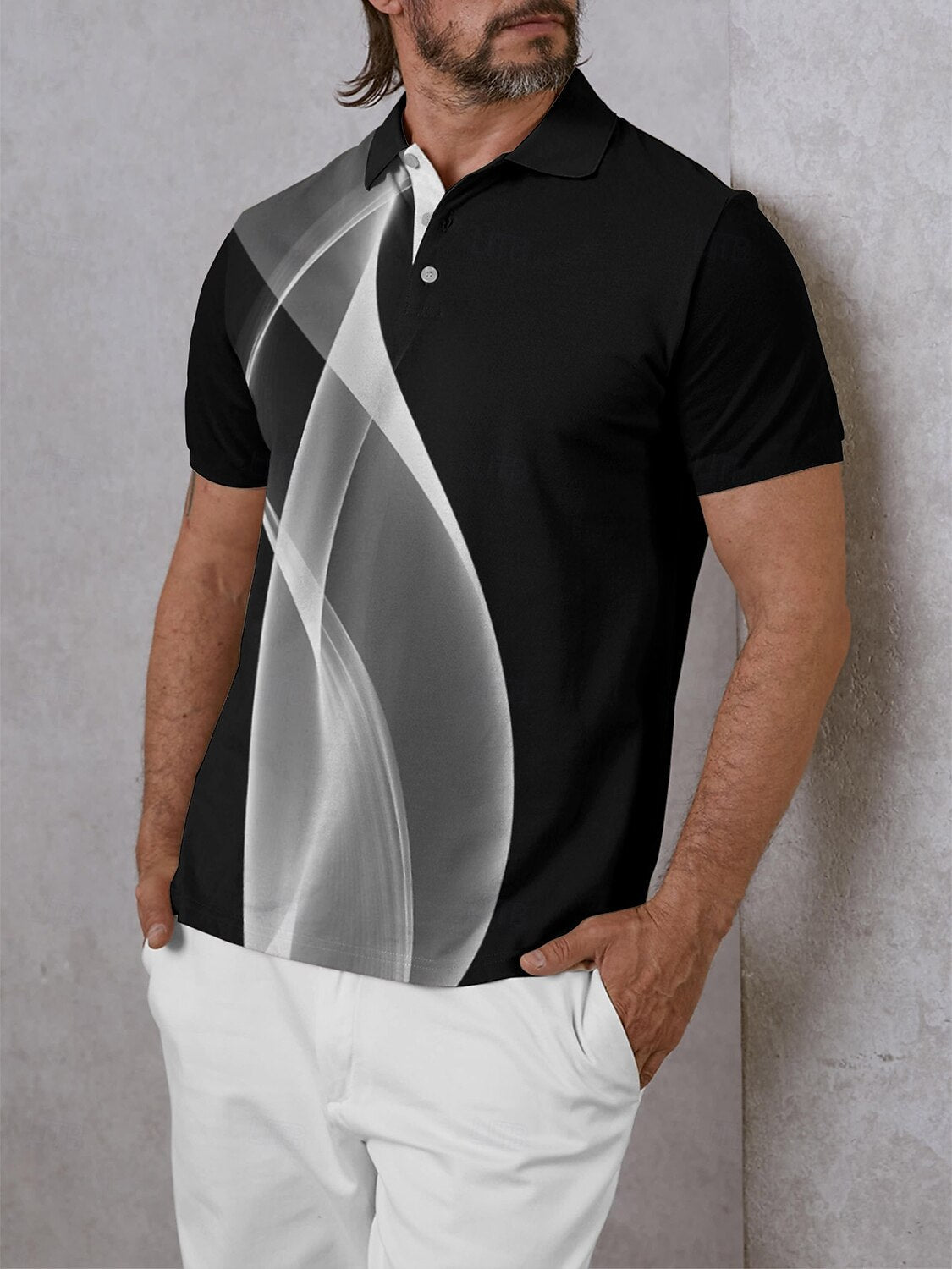 Air Brush Men's Polo Top UPF50+